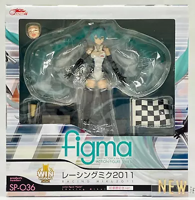 Buy Racing Miku Hatsune 2011 Figma SP-036 Vocaloid Figure Max Factory From Japan • 82.01£