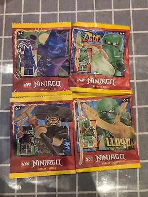 Buy LEGO Magazine Ninjago Dragons Rising Minifigure Paper Bag 4 Sets • 5.99£