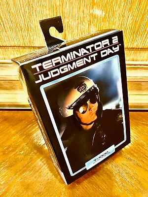 Buy Neca Terminator 2 Judgement Day Ultimate T1000 Motorcycle Cop 7  Action Figure • 44.95£
