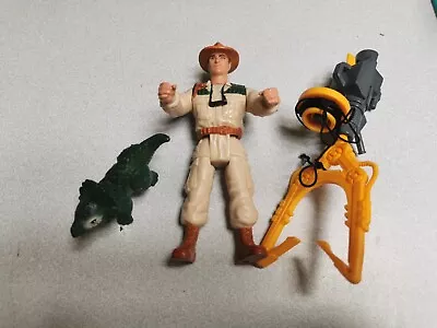 Buy Vintage Kenner 1997 Jurassic Park The Lost World Eddie Carr Figure Toy Dinosaur  • 9.99£