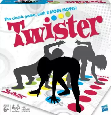 Buy Hasbro Twister Game MB Games Board Fun Interactive Game - BNIB Sealed. • 9.90£