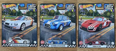 Buy Hot Wheels Premium Boulevard Ford Anglia + Celica GT4 + Porsche 935 [Combine P&P • 35£