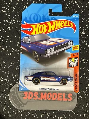 Buy DODGE 69 CHARGER 500 BLUEHot Wheels 1:64 **COMBINE POSTAGE** • 2.95£