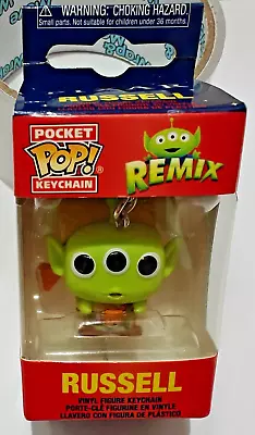 Buy Funko Disney Pixar Russell Vinyl Figure Keychain Pocket Pop Keyring Remix • 12.80£