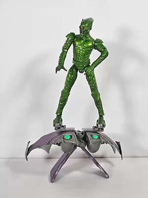 Buy Spider-Man Movie 2002 6  Green Goblin Super Poseable Figure Glider COMPLETE • 69.99£