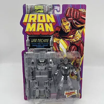 Buy Toy Biz Iron Man War Machine With Shoulder Mount Cannons Action Figure • 49.99£