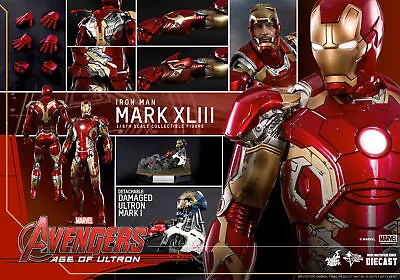 Buy Dpd 1/6 Hot Toys Mms278d09 Avengers Age Of Ultron Iron Man Mk43 Mark Xliii • 380.99£