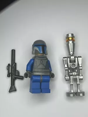 Buy Lego Star Wars Sw0296 Mini Figure  Mandalorian Death Watch  & Sw0151 IG-88 • 7£