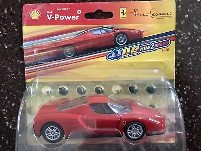 Buy Official Hot Wheels | Shell V-power Diecast 1:38 Scale Red Enzo Ferrari • 4.50£