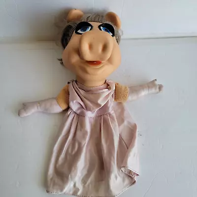 Buy VTG The Muppets Miss Piggy 1976-1978 Hand Puppet Doll Jim Henson Fisher Price • 19.57£