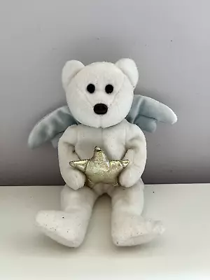 Buy Ty Beanie Babies Angel Star Bear Cuddly Toy • 2.99£