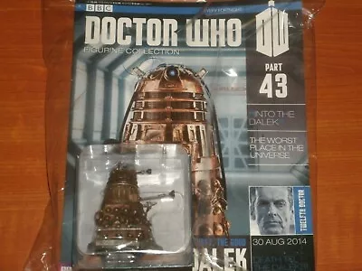 Buy RUSTY, THE GOOD DALEK Part #43 Eaglemoss BBC Doctor Who Figurine Collection • 24.99£