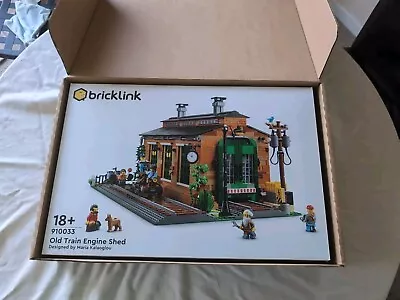 Buy Lego Old Train Engine Shed Bricklink Exclusive - 910033 - In Hand • 224£