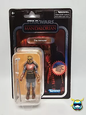 Buy Star Wars The Mandalorian THE ARMORER CARBONIZED Action Figure Hasbro Kenner • 13.99£