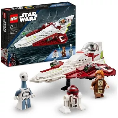 Buy LEGO Star Wars Obi-Wan Kenobi's Jedi Starfighter 75333 L Brand New & Sealed ✅ • 19.99£