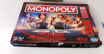 Buy Monopoly Stranger Things Edition Hasbro 2017 Complete Contents No Instructions  • 7.99£