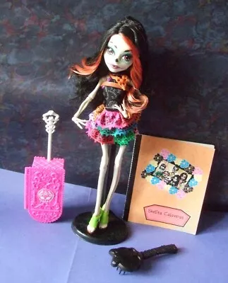 Buy Monster High Skelita Cavaleras   SCARIS: City Of Frights   2012 Doll • 49.66£