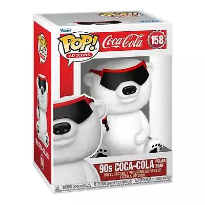 Buy Ad Icons #158 90s Coca-Cola Polar Bear Funko Pop • 14.96£