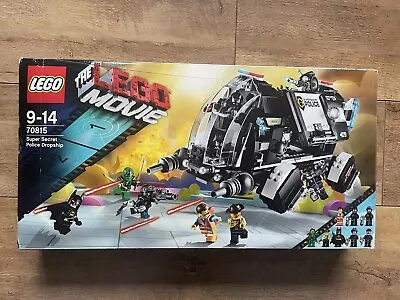 Buy The LEGO Movie: Super Secret Police Dropship (70815) - Complete Set • 60£