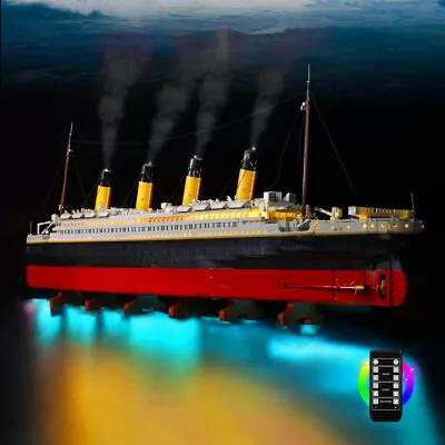 Buy LocoLee LED Light Kit For Lego 10294 Creator Expert Titanic Ship Remote Control • 90.99£