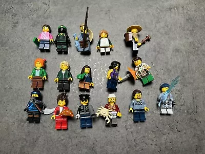 Buy LEGO The LEGO Ninjago Movie Ninjago City 70620 Complete Set Of Minifigures • 100£