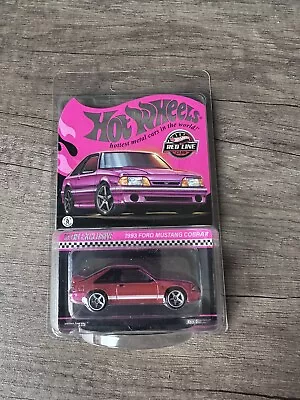 Buy Hot Wheels RLC Exclusive Pink Edition 1993 Ford Mustang Cobra R • 24.99£