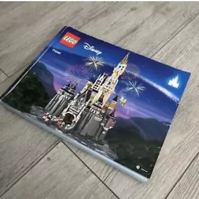Buy Disney Lego Castle Set 71040 Manual • 12.50£