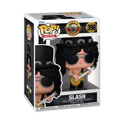 Buy Preorder September 2024 Rocks Gun's N Roses Slash #398 Pop Funko • 15.17£