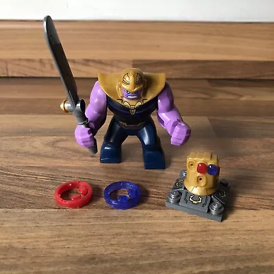 Buy Large LEGO Thanos Figure Marvel Avengers Infinity War 76107 Sh504 W/ Gauntlet • 29.99£