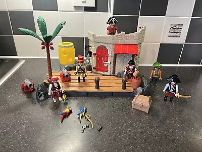 Buy Playmobil Pirate Island Fort Hideout Set 6146 Incomplete Plenty Of Figures • 12£