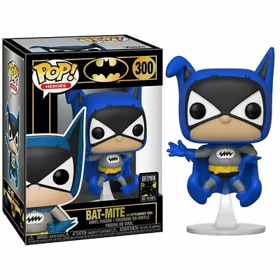 Buy Funko Pop! Batman Bat-Mite 80th Anniversary Vinyl Figure 1959 Rare Toy New #300 • 7.95£