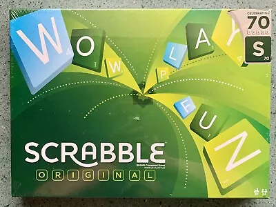Buy Mattel Scrabble Original Classic Board Tile Game New 🆕🌹 • 9.90£