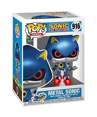 Buy Funko Pop Sonic The Hedgehog Metal Sonic #916 Brand New • 16.99£