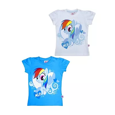 Buy MY LITTLE PONY OFFICIAL Original RAINBOW DASH T-Shirt New QUALITY TOP Enter • 12.02£