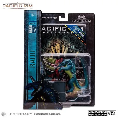 Buy McFarlane Toys PACIFIC RIM RAIJU (KAIJU) Action Figure Set With Comic • 21.99£