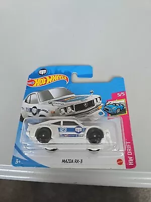 Buy MAZDA RX3 WHITE Hot Wheels 1:64 HW Drift 5/5 Diecast Model • 4£