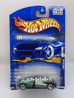 Buy Hot Wheels - Ford GT-90 GT90 Green (2000) - BOXED - Diecast Collectible - 1:64 • 4.50£