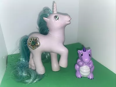 Buy My Little Pony G1 Princess Amethyst With Replica Dragon • 25£