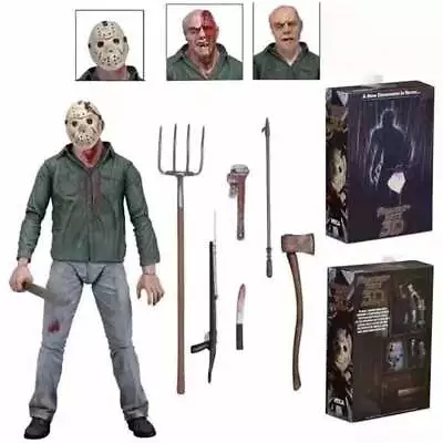 Buy NECA Friday The 13th Part III Jason Voorhees Ultimate 7  Action Figure Toys New • 25.29£