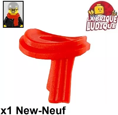 Buy LEGO 1x Minifig Scarf Long Wrapped Red/Red 25376 New • 1.73£