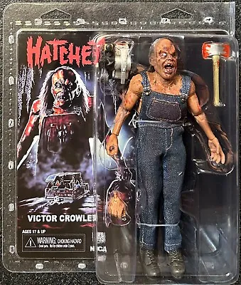 Buy Victor Crowley 8  Hatchet Retro Clothed Neca Action Figure 2021 New Unopened • 70.80£