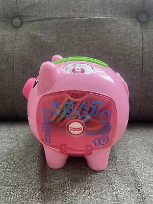 Buy Fisher Price Laugh And Learn Count & Music Piggy Bank 100% Complete VGC • 16£