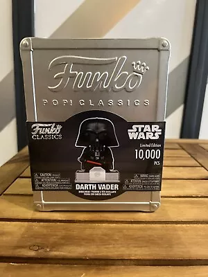 Buy IN HAND LIMITED EDITION 10,000 PIECE EXCLUSIVE Darth Vader Star Wars Funko Pop • 60.48£