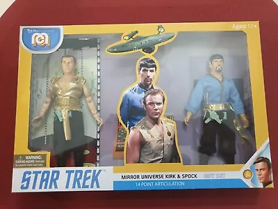 Buy Star Trek Mirrior Universe Kirk & Spok Gift Set Mego • 81.08£