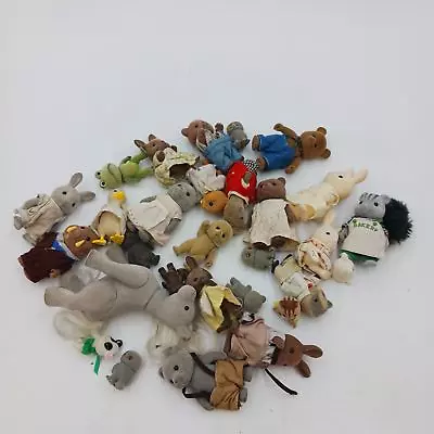 Buy Job Lot Of 29x Vintage Sylvanian Families Animal Figures Mixed Bundle • 15£