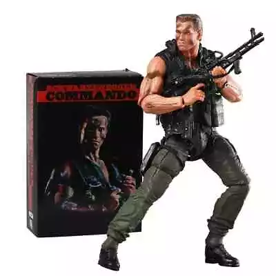 Buy Ultimate Commando John Matrix Schwarzenegger Action Figure Movie Toys Model • 31.99£