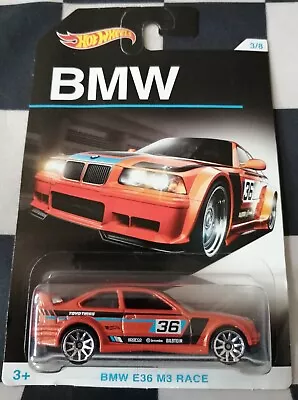 Buy 2015 Hot Wheels BMW E36 M3 Race BMW Series #3/8 • 11.95£