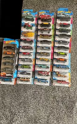 Buy Hot Wheels Job Lot Collection Bulk Bundle 38 Cars Porsche Mercedes Ford Rs New • 54£