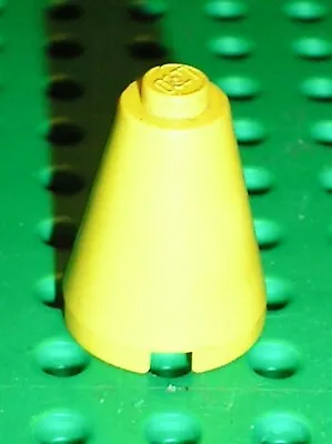 Buy RARE LEGO Yellow Cone 2 X 2 X 2 With Solid Stud Ref 3942a / Set 8860 599... • 5.05£