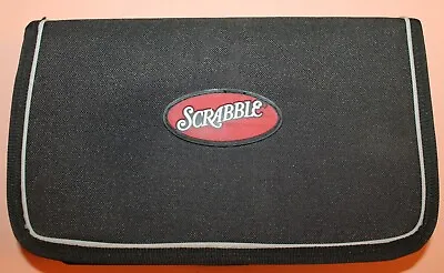 Buy SCRABBLE DELUXE TRAVEL EDITION Board Game Family Road Trip Black Zipper Case • 13.97£